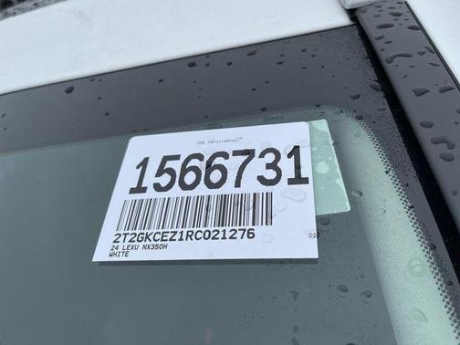 Eminent White Pearl 2024 Lexus NX 350h Premium
