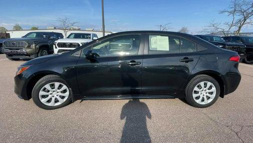 Black Sand Pearl 2022 Toyota Corolla LE