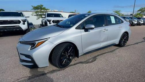 Classic Silver Metallic 2023 Toyota Corolla SE