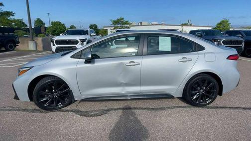 Classic Silver Metallic 2023 Toyota Corolla SE