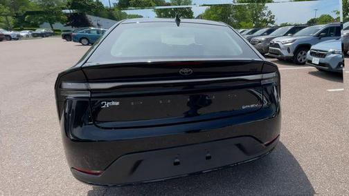 Midnight Black Metallic 2025 Toyota Prius Plug-In Hybrid SE
