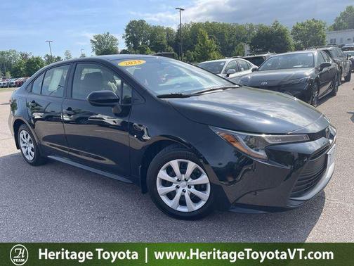 Midnight Black Metallic 2023 Toyota Corolla LE