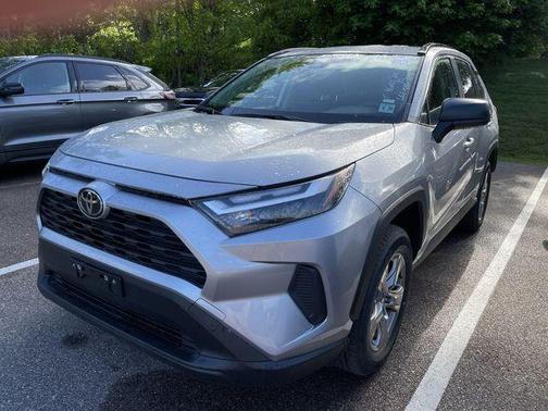 Silver Sky Metallic 2025 Toyota RAV4 Hybrid LE