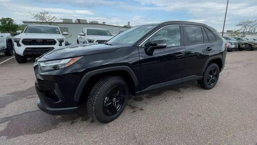 Midnight Black Metallic 2025 Toyota RAV4 XLE