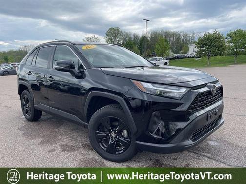 Midnight Black Metallic 2025 Toyota RAV4 XLE