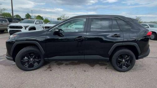 Midnight Black Metallic 2025 Toyota RAV4 XLE