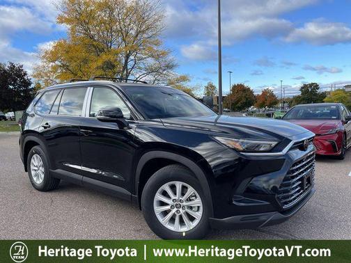 Midnight Black Metallic 2026 Toyota Grand Highlander XLE