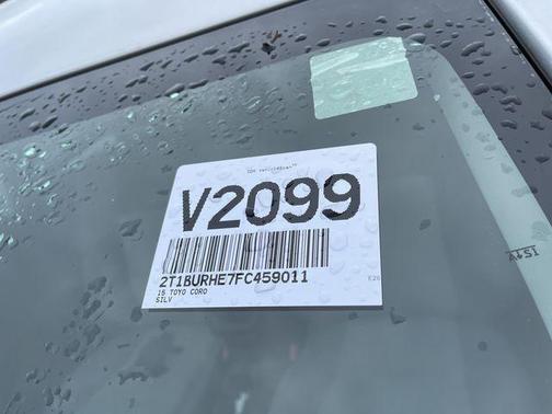 Classic Silver Metallic 2015 Toyota Corolla L