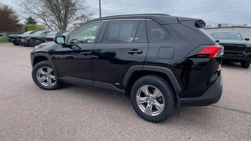 Midnight Black Metallic 2022 Toyota RAV4 Hybrid LE