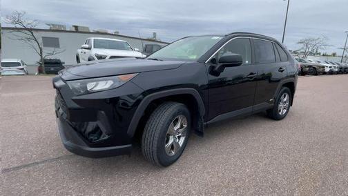 Midnight Black Metallic 2022 Toyota RAV4 Hybrid LE