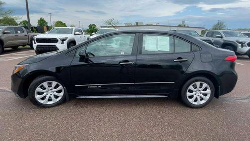 Midnight Black Metallic 2024 Toyota Corolla LE