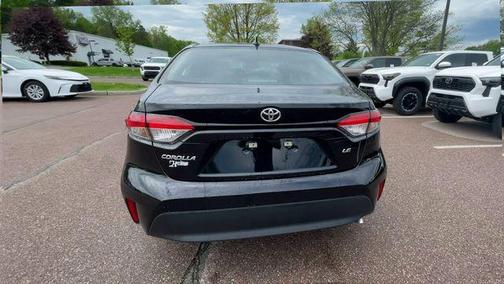 Midnight Black Metallic 2024 Toyota Corolla LE