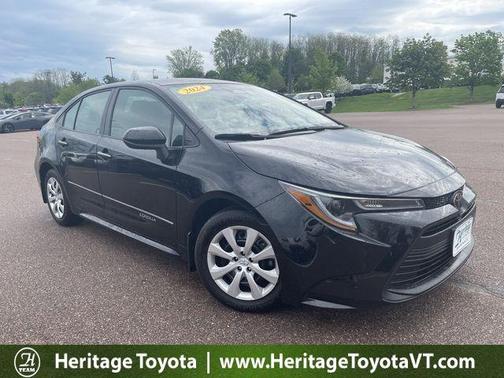 Midnight Black Metallic 2024 Toyota Corolla LE