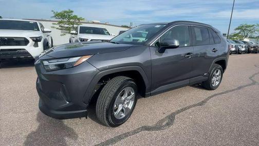 Magnetic Gray Metallic 2025 Toyota RAV4 Hybrid XLE