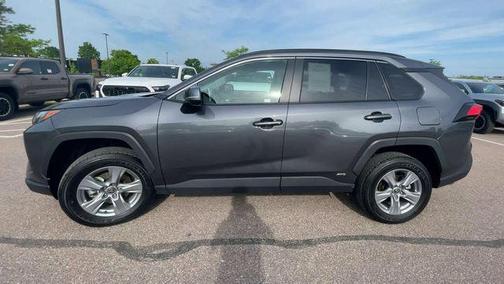 Magnetic Gray Metallic 2025 Toyota RAV4 Hybrid XLE