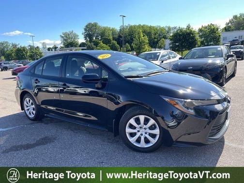 Midnight Black Metallic 2023 Toyota Corolla LE