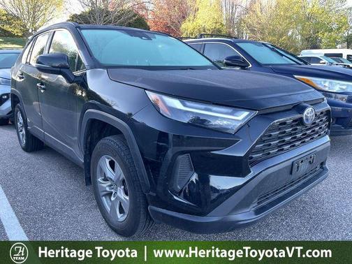 Midnight Black Metallic 2023 Toyota RAV4 Hybrid XLE
