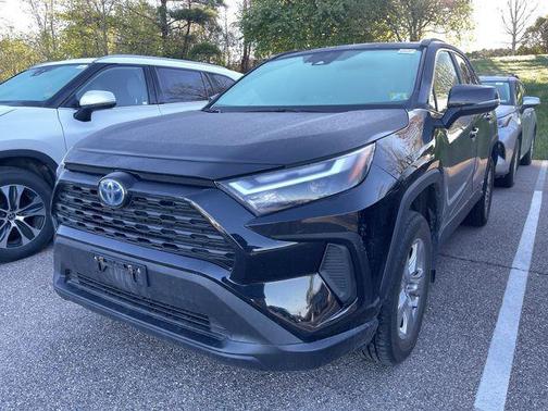 Midnight Black Metallic 2023 Toyota RAV4 Hybrid XLE
