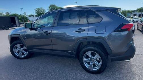 Magnetic Gray Metallic 2025 Toyota RAV4 Hybrid LE