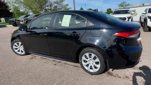 Midnight Black Metallic 2023 Toyota Corolla LE
