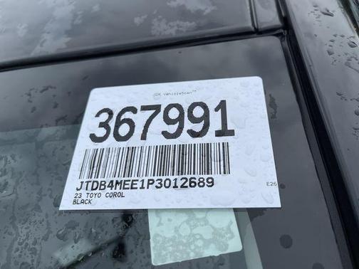 Midnight Black Metallic 2023 Toyota Corolla LE