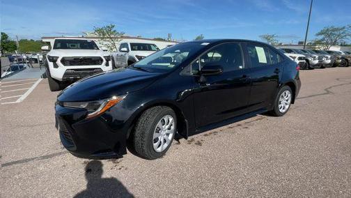 Midnight Black Metallic 2023 Toyota Corolla LE