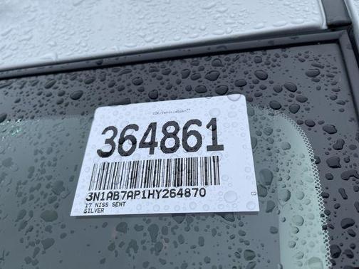 Brilliant Silver 2017 Nissan Sentra S