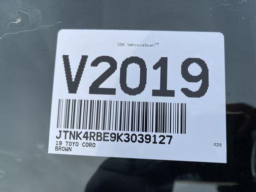 2019 Toyota Corolla Hatchback SE