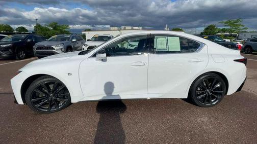 Ultra White 2023 Lexus IS 350 Base