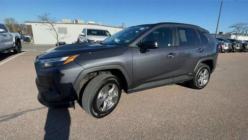 Magnetic Gray Metallic 2025 Toyota RAV4 Hybrid LE