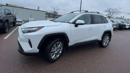 Wind Chill Pearl 2025 Toyota RAV4 XLE Premium