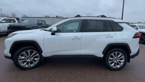 Wind Chill Pearl 2025 Toyota RAV4 XLE Premium