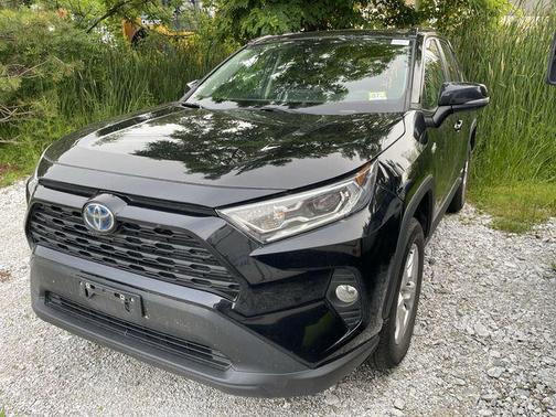 Midnight Black Metallic 2021 Toyota RAV4 Hybrid XLE