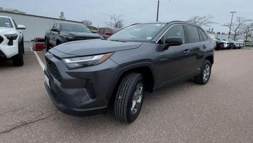 Magnetic Gray Metallic 2025 Toyota RAV4 Hybrid LE