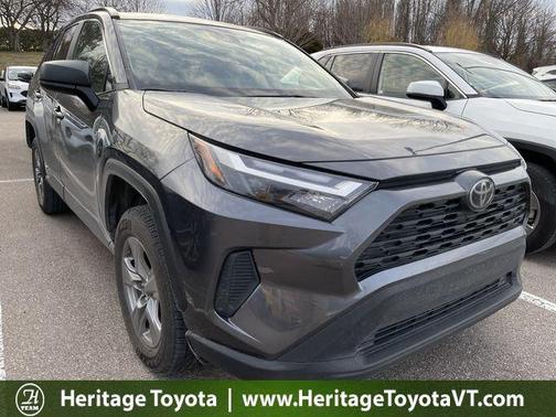 Magnetic Gray Metallic 2025 Toyota RAV4 Hybrid LE