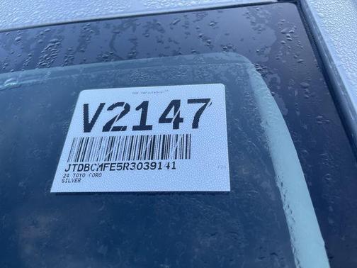 Classic Silver Metallic 2024 Toyota Corolla Hybrid LE