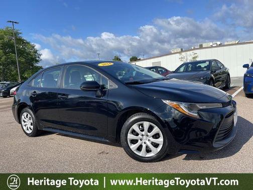 Midnight Black Metallic 2024 Toyota Corolla LE