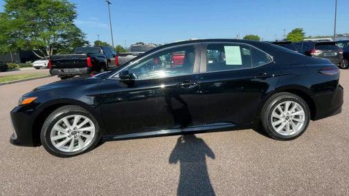 Midnight Black Metallic 2023 Toyota Camry LE