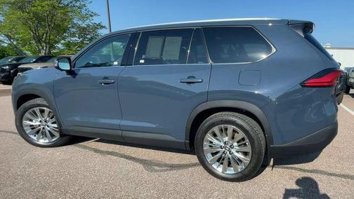 Dark Blue 2024 Toyota Grand Highlander Platinum