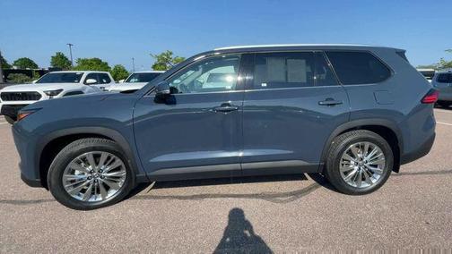 Dark Blue 2024 Toyota Grand Highlander Platinum