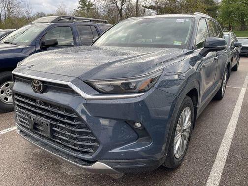 Dark Blue 2024 Toyota Grand Highlander Platinum