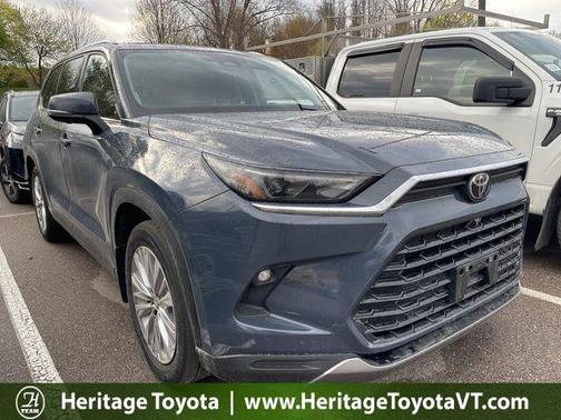 Dark Blue 2024 Toyota Grand Highlander Platinum