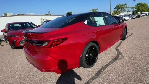 Supersonic Red w/Midnight Black Metallic Roof 2026 Toyota Camry XSE