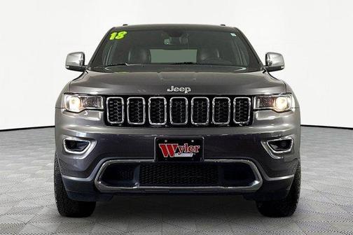Granite Crystal Clearcoat Metallic 2018 Jeep Grand Cherokee Limited