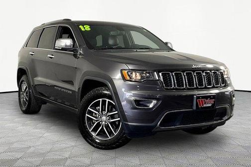 Granite Crystal Clearcoat Metallic 2018 Jeep Grand Cherokee Limited