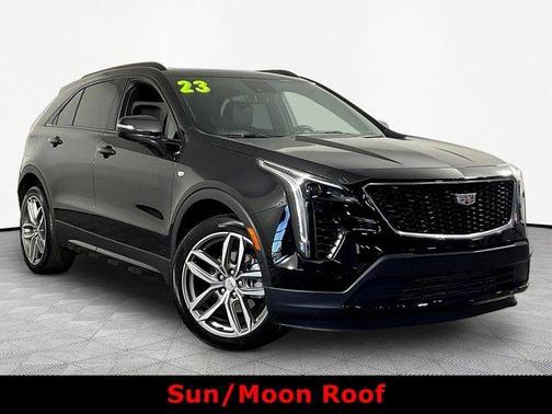 Stellar Black Metallic 2023 Cadillac XT4 Sport
