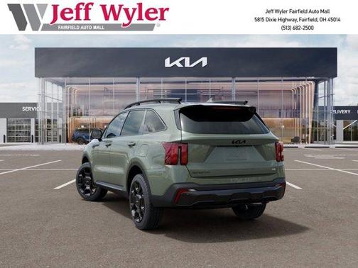 Green 2026 Kia Sorento X-Line EX