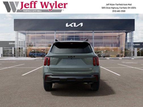 Green 2026 Kia Sorento Hybrid X-LINE SX PRESTIGE