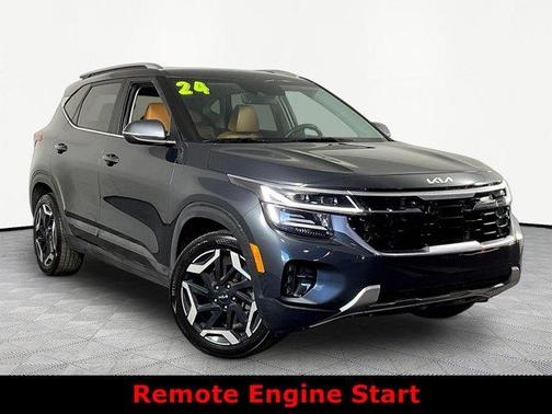 Gravity Gray 2024 Kia Seltos SX