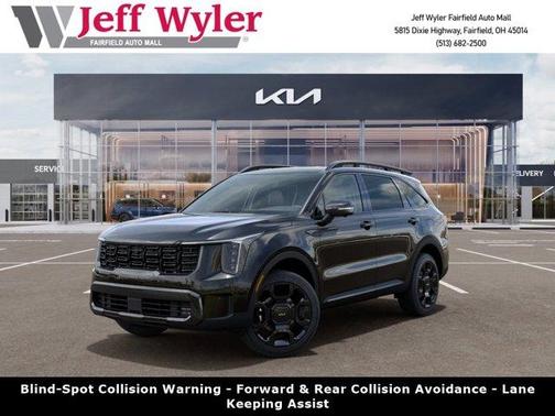 Ebony Black 2026 Kia Sorento X-Line SX Prestige
